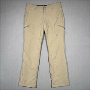 Eddie Bauer First Ascent Pants Women's 8P P8 Beige Lined Guide Pro Cargo  Hiking